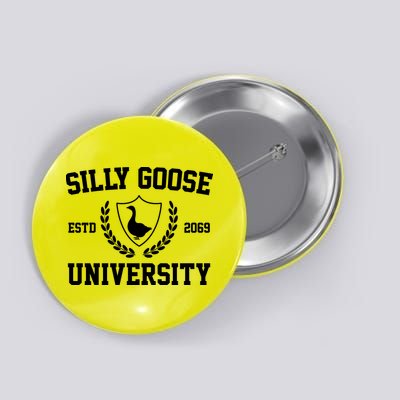 Silly Goose University Button