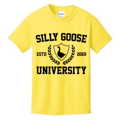 Silly Goose University Kids T-Shirt