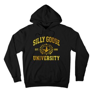 Silly Goose University Meme Funny Hoodie