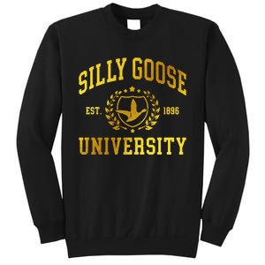 Silly Goose University Meme Funny Sweatshirt