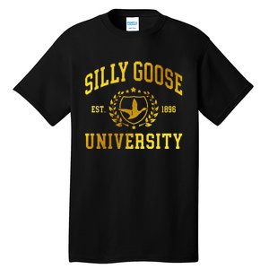 Silly Goose University Meme Funny Tall T-Shirt