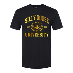 Silly Goose University Meme Funny Softstyle CVC T-Shirt