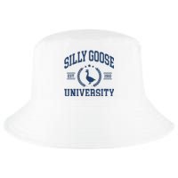 Silly Goose University Funny Goose On The Loose Funny Saying Cool Comfort Performance Bucket Hat