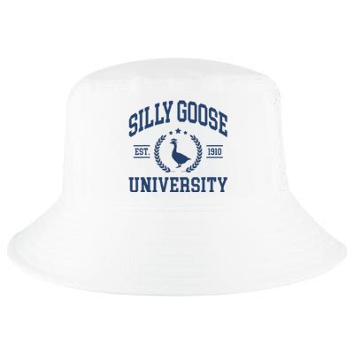 Silly Goose University Funny Goose On The Loose Funny Saying Cool Comfort Performance Bucket Hat