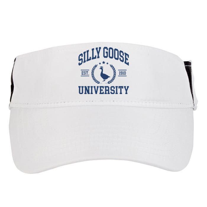 Silly Goose University Funny Goose On The Loose Funny Saying Adult Drive Performance Visor