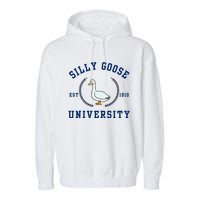 Silly Goose University Garment-Dyed Fleece Hoodie