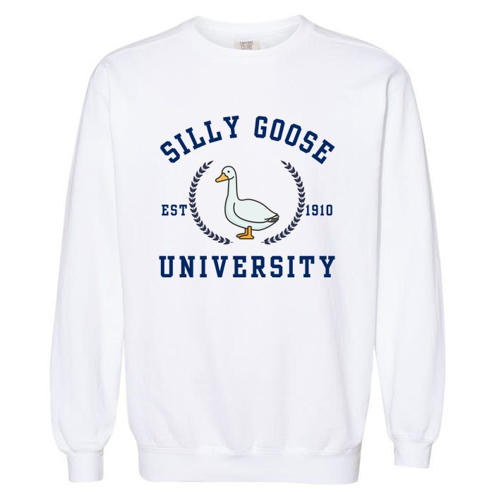 Silly Goose University Garment-Dyed Sweatshirt