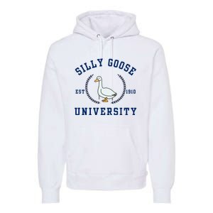 Silly Goose University Premium Hoodie