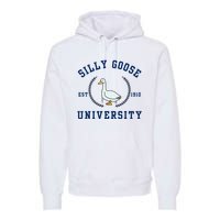 Silly Goose University Premium Hoodie