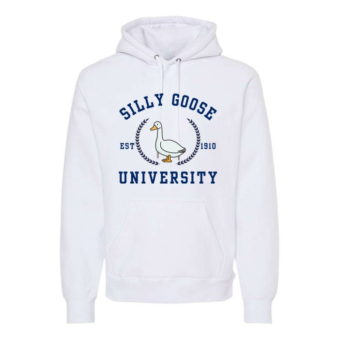 Silly Goose University Premium Hoodie