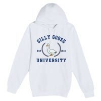 Silly Goose University Premium Pullover Hoodie