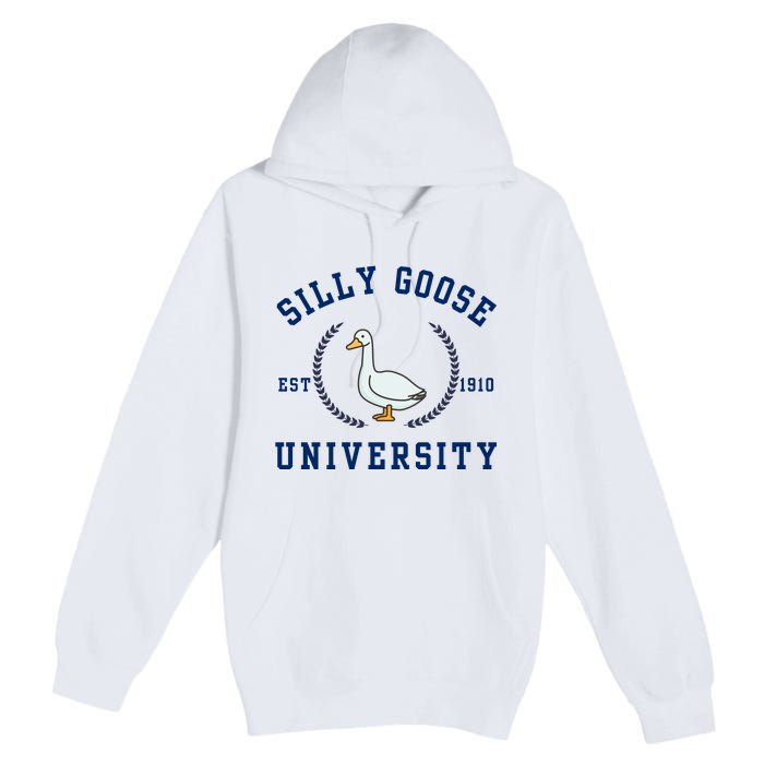 Silly Goose University Premium Pullover Hoodie