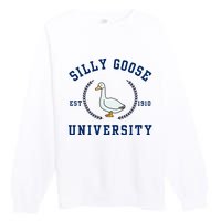 Silly Goose University Premium Crewneck Sweatshirt