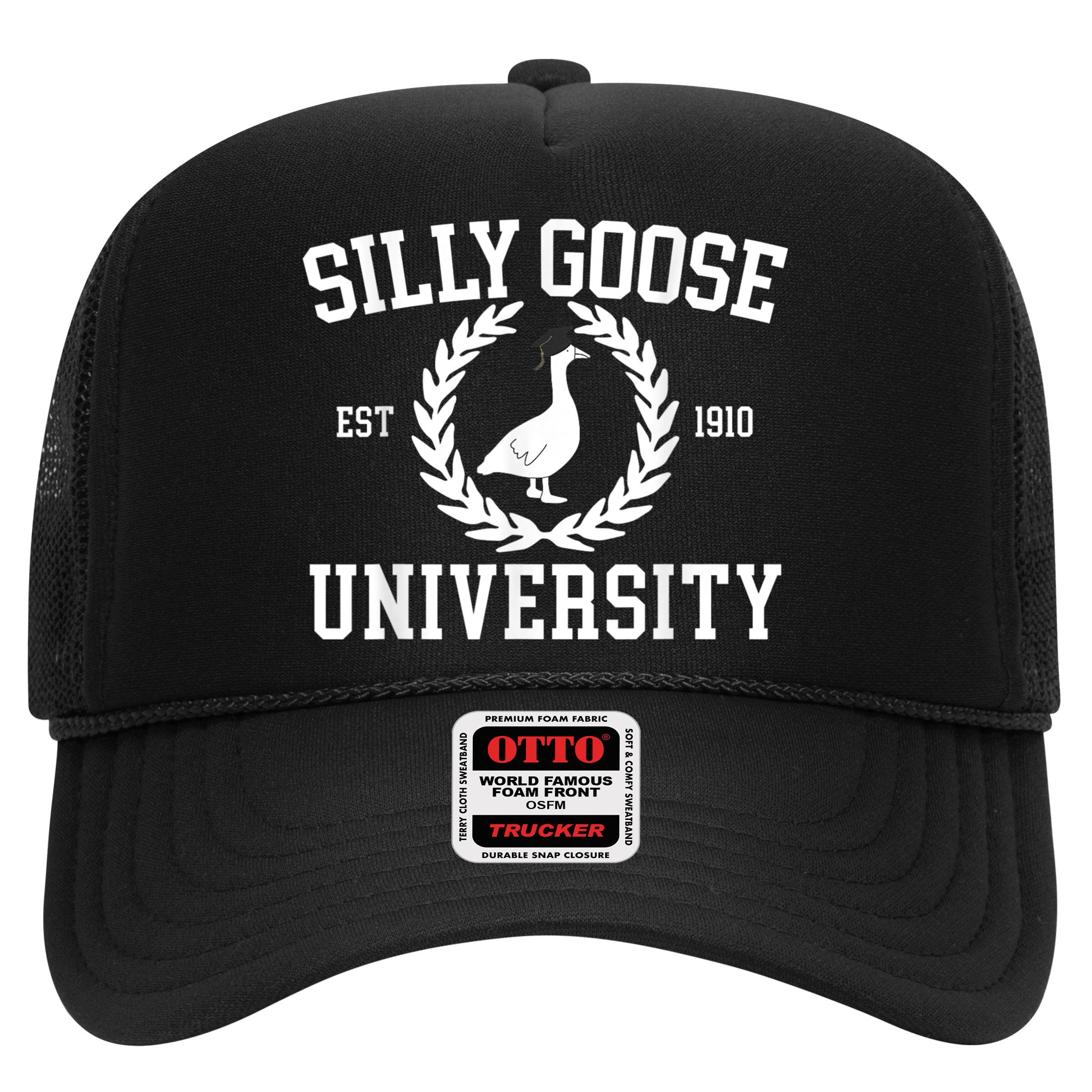 Silly Goose University Silly Goose Funny Meme School Bird Hat