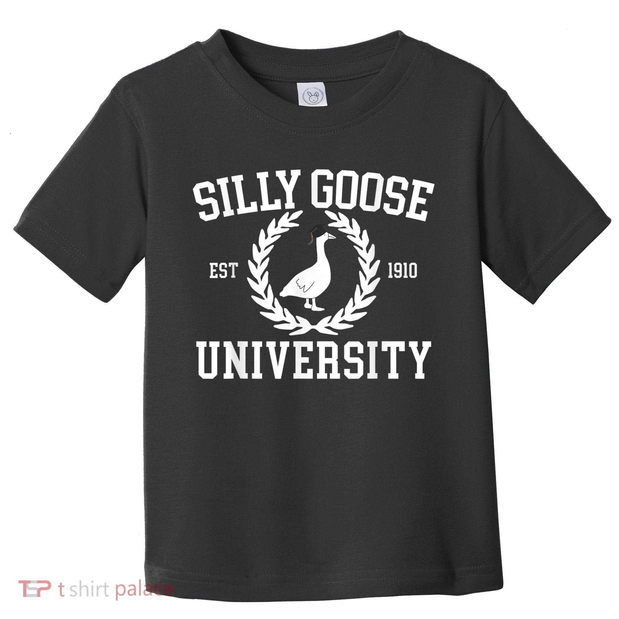 Silly Goose University Silly Goose Funny Meme School Bird Toddler T-Shirt