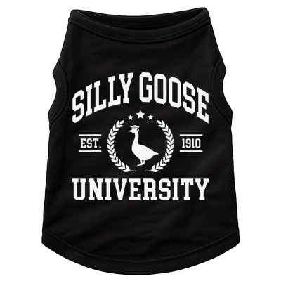Silly Goose University Funny Goose On The Loose Funny Saying Doggie Tank