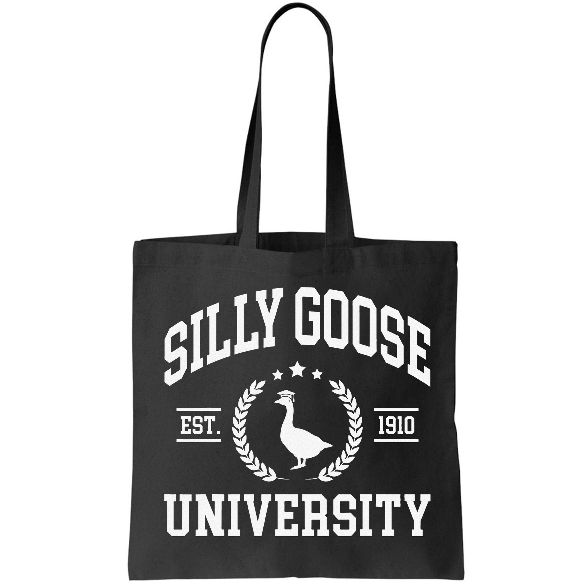 Silly Goose University Funny Goose On The Loose Funny Saying Bag