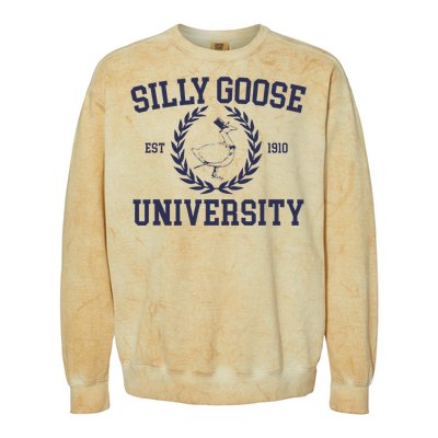 Silly Goose University Women Silly Goose Colorblast Crewneck Sweatshirt