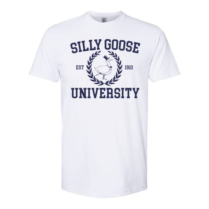 Silly Goose University Women Silly Goose Softstyle CVC T-Shirt