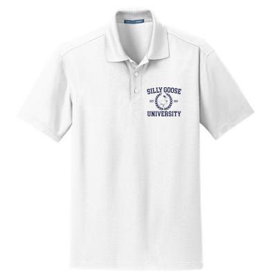 Silly Goose University Women Silly Goose Dry Zone Grid Polo