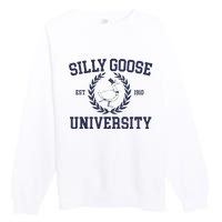 Silly Goose University Women Silly Goose Premium Crewneck Sweatshirt