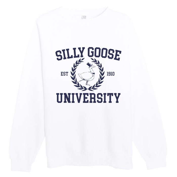 Silly Goose University Women Silly Goose Premium Crewneck Sweatshirt