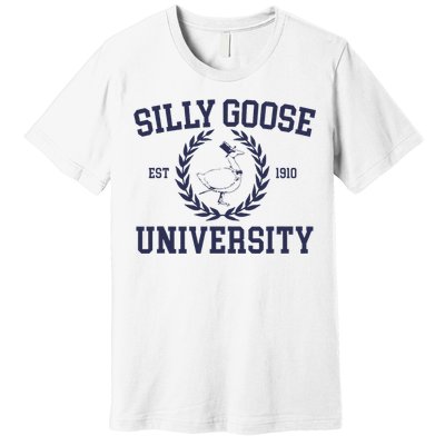 Silly Goose University Women Silly Goose Premium T-Shirt