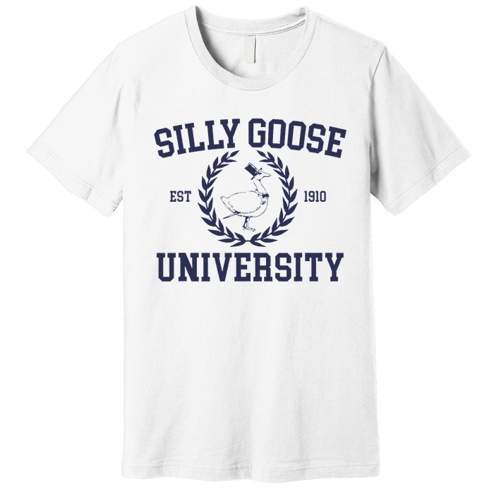 Silly Goose University Women Silly Goose Premium T-Shirt