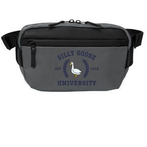 Silly Goose University Funny Silly Goose Crossbody Pack