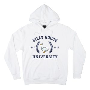 Silly Goose University Funny Silly Goose Hoodie