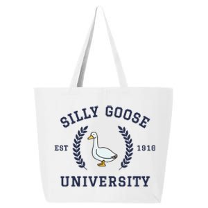 Silly Goose University Funny Silly Goose 25L Jumbo Tote