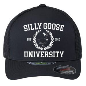 Silly Goose University Wo Silly Goose Meme Costume  Flexfit Unipanel Trucker Cap