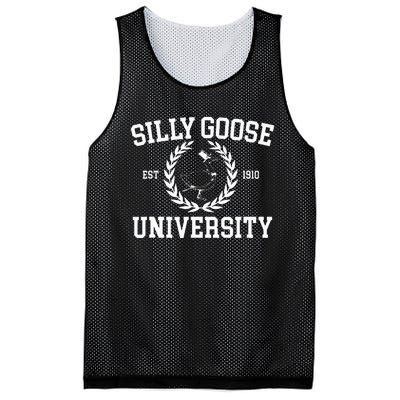 Silly Goose University Silly Goose Meme Mesh Reversible Basketball Jersey Tank