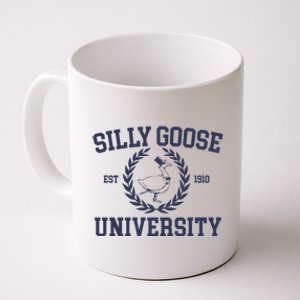 Silly Goose University Funny Silly Goose Meme Bird Lover Coffee Mug