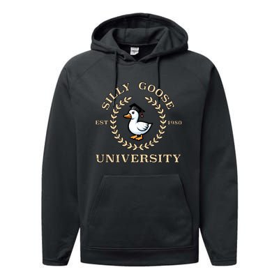 Silly Goose University Gift Performance Fleece Hoodie