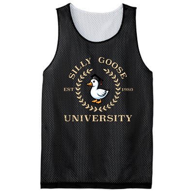 Silly Goose University Gift Mesh Reversible Basketball Jersey Tank