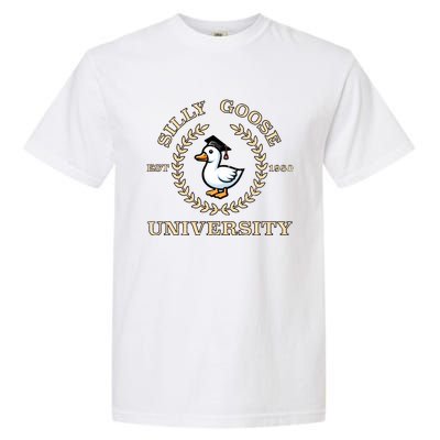 Silly Goose University Gift Garment-Dyed Heavyweight T-Shirt