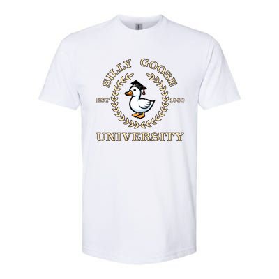 Silly Goose University Gift Softstyle CVC T-Shirt