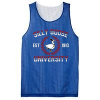 Silly Goose University Silly Goose Meme Gift Mesh Reversible Basketball Jersey Tank