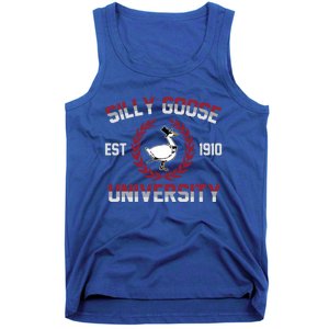 Silly Goose University Silly Goose Meme Gift Tank Top