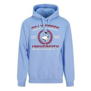 Silly Goose University Silly Goose Meme Gift Unisex Surf Hoodie