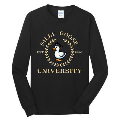 Silly Goose University Tall Long Sleeve T-Shirt