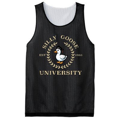 Silly Goose University Mesh Reversible Basketball Jersey Tank