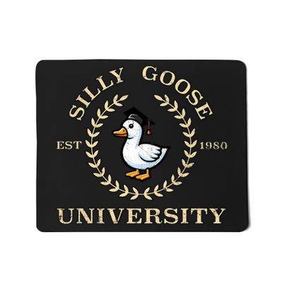 Silly Goose University Mousepad