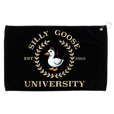 Silly Goose University Grommeted Golf Towel