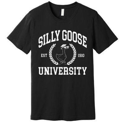 Silly Goose University Vintage Silly Goose On The Loose Premium T-Shirt