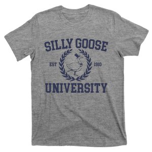 Silly Goose University Funny Silly Goose Meme Bird Lover T-Shirt