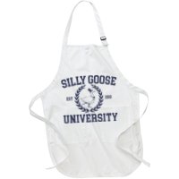 Silly Goose University Funny Silly Goose Meme Bird Lover Apron