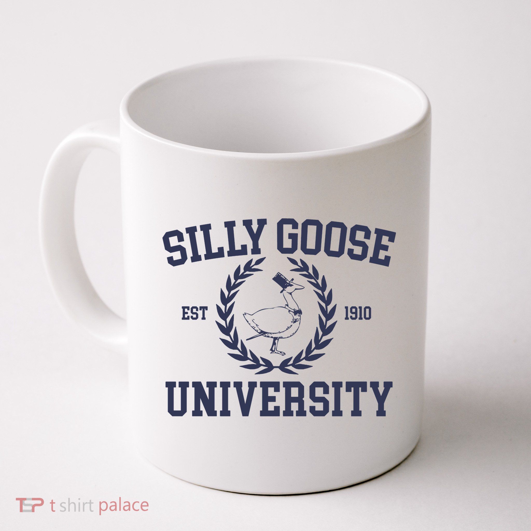 Silly Goose University Funny Silly Goose Meme Bird Lover Mug