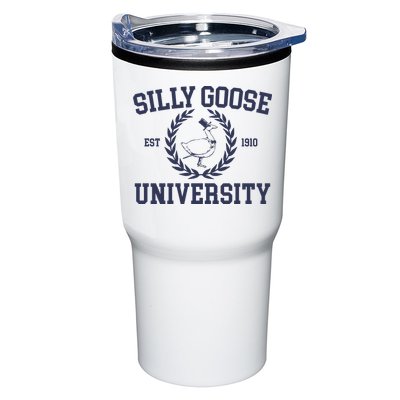 Silly Goose University Funny Silly Goose Meme Bird Lover Tumbler